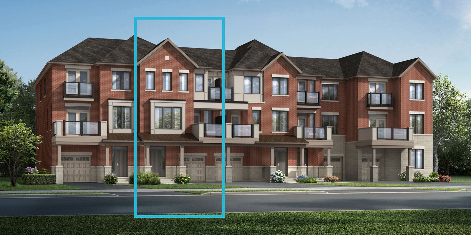 Brixton Floorplan - Affordable Townhome Mississauga